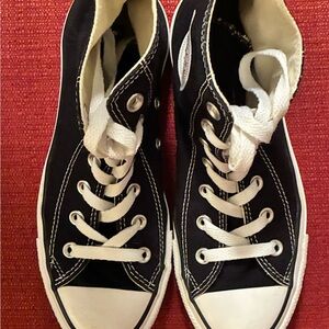 Converse Black and White High-Tops